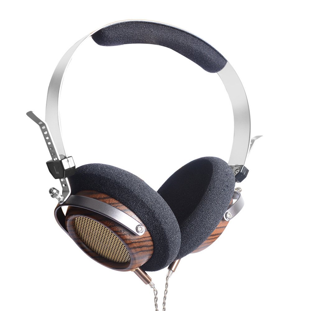 OKCSC M2, altavoz de 57MM, auriculares HIfi semiabiertos de madera de oliva - Image 5