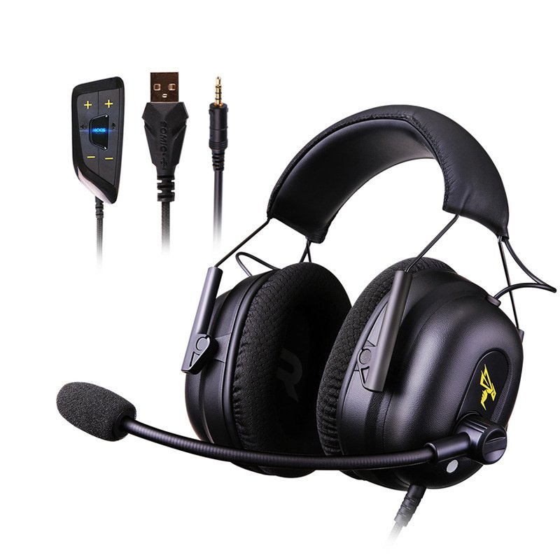 SOMIC G936 USB 7.1 Luxury Gaming Headsets Noise Cancelling Monitor Headphones for Playerunknown Battleground LOL CF PC Games
