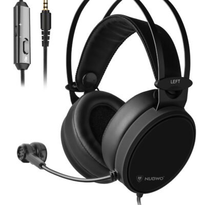 Audífonos Gamer E-Sports Heavy Bass – Sonido Envolvente de Alta Definición y Micrófono con Cancelación de Ruido