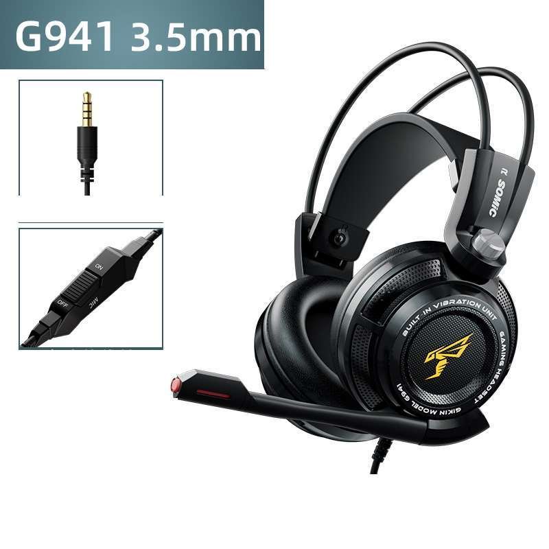 Audífonos Gamer G941 E-Sports – Diseño Ergonómico con Micrófono de Alta Definición y Sonido Estéreo Crystal Clear - Image 2