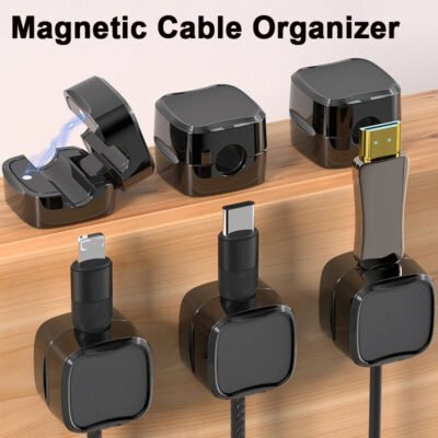 Organizador de Cables Magnético "Pro-Clean"