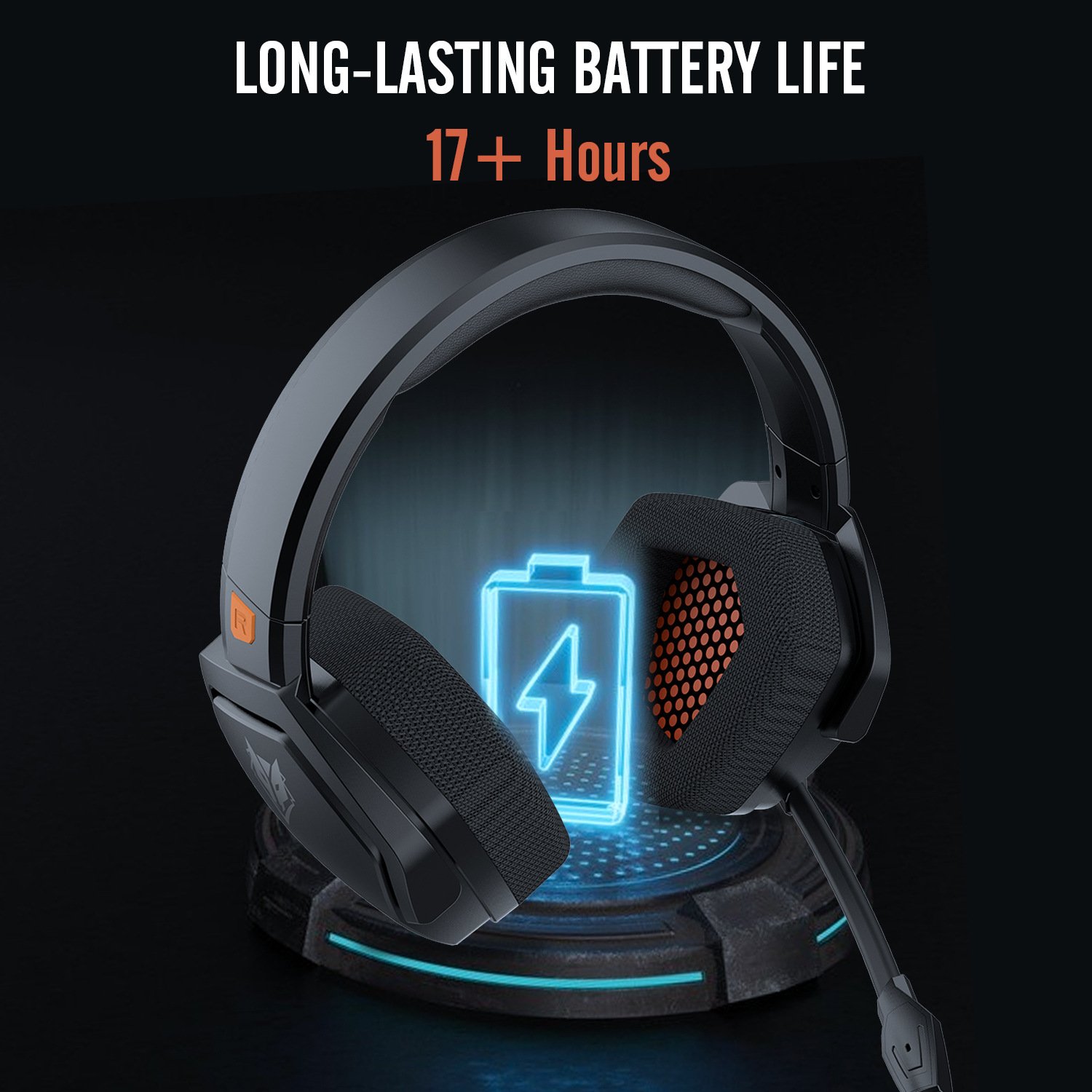 Audífonos Gamer Wireless Pro-Elite – Cancelación de Ruido Activa, Sonido Envolvente y Diseño Ergonómico Premium - Image 7
